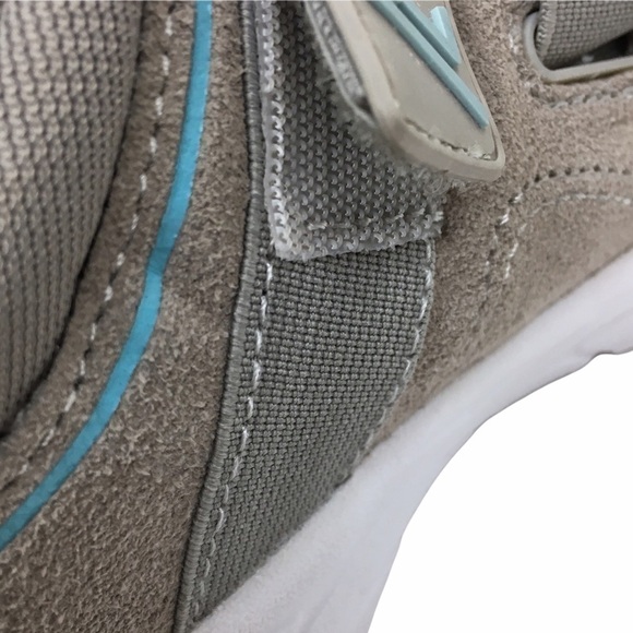 VIONIC Walking Shoes Ema Sneakers Suede Mesh Adjustable Athleisure Size 8 WIDE - Picture 11 of 16